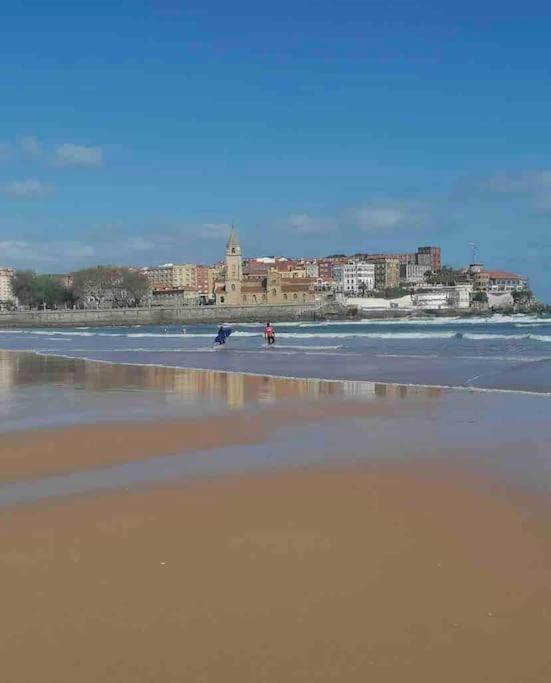 Apartamento Gijon Arena, Con Aparcamiento Zewnętrze zdjęcie